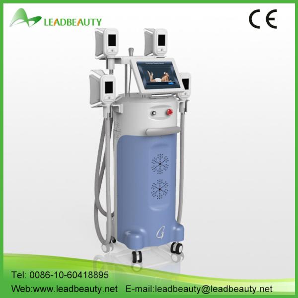 4 handles Cryolipolysis slimming hot fat freezing machine in UK