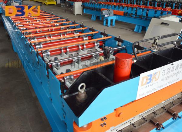 TR6  Aluminum Steel Sheet Making Machine , Steel Sheet Roll Forming Machine