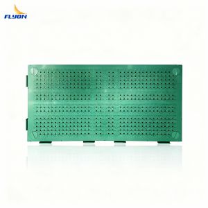 Blue Green Rubber Shock Pad For Artificial Grass Eco Friendly Tasteless