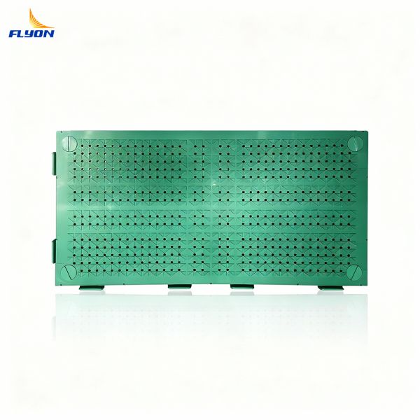 Blue Green Rubber Shock Pad For Artificial Grass Eco Friendly Tasteless