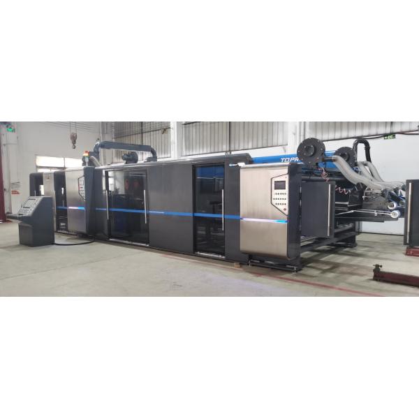 Открытый/близкий тип папка Gluer коробки подвергает полностью компьютеризированн