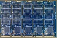 A impedância do dedo do ouro do OEM controla cortinas do PWB e enterrou Vias para a eletrônica do computador