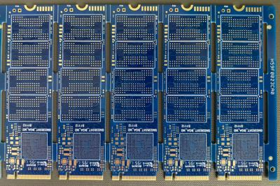 A impedância do dedo do ouro do OEM controla cortinas do PWB e enterrou Vias para a eletrônica do computador