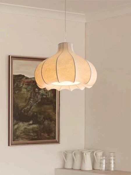 Cocoon Pendant Lamp Minimalist silk lantern japanes style noguchi lamp(WH-AP-543)