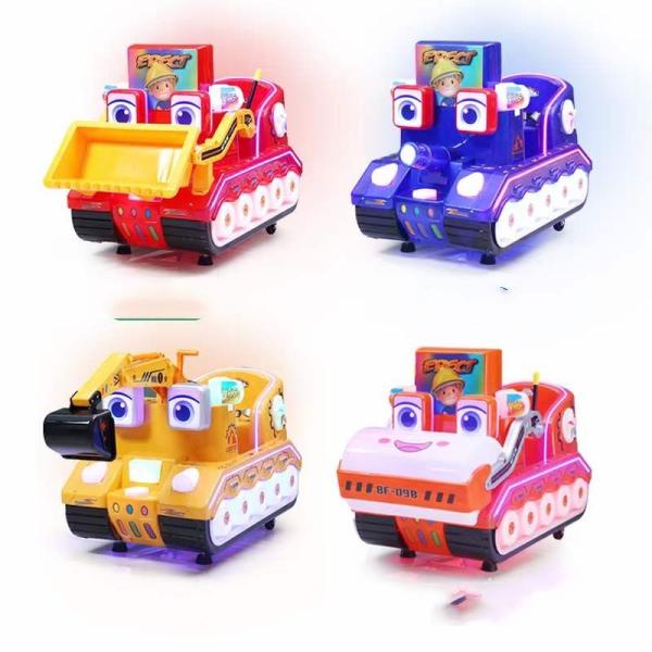 Kiddie Rides Bulldozer Caixinha de controle de máquina de jogos de carro para 1 jogador 110V/220V/230V