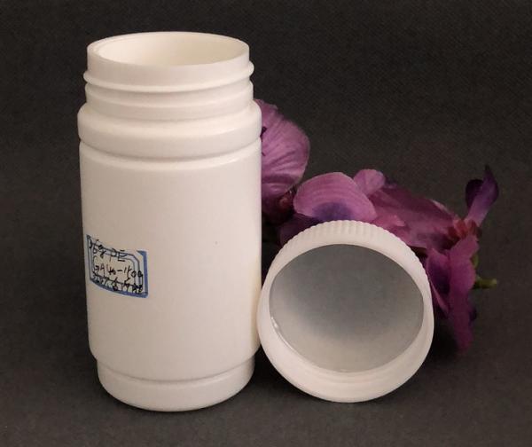 White Wide Mouth Plastic Screw Top Bottles For Medicine Packaging
