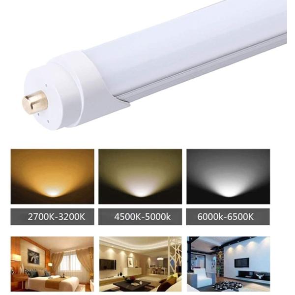 T8 Pin 40W 110lm/W дневного светильника в 8 ног одиночный