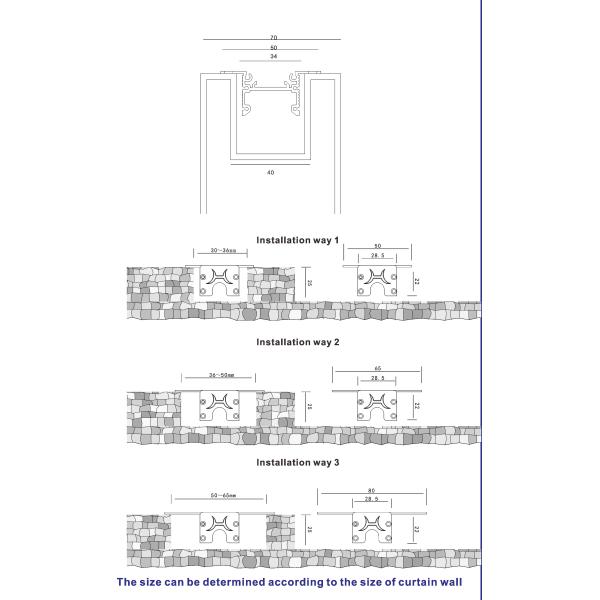 Outdoor SMD 3030 12W LED RGB Wall Washer