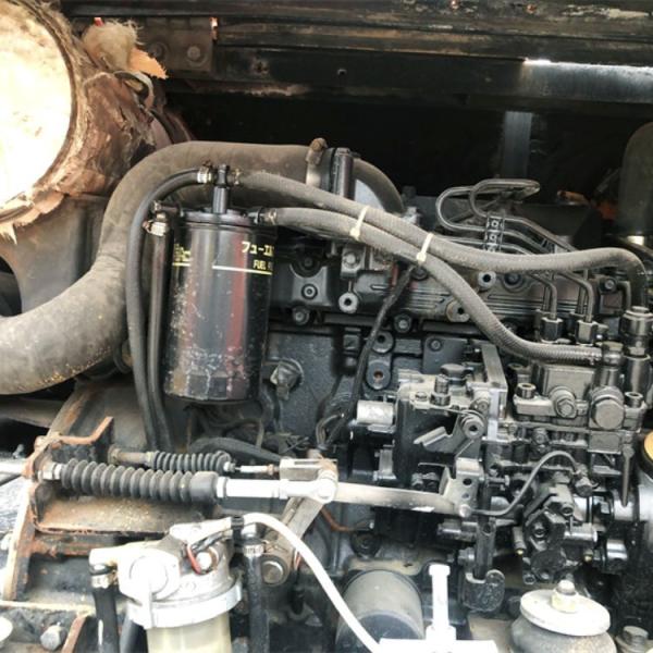 Fabriqué en Corée, original, utilisé, excavateur à roues Doosan DX60W-9, 6 tonnes, à Shanghai.