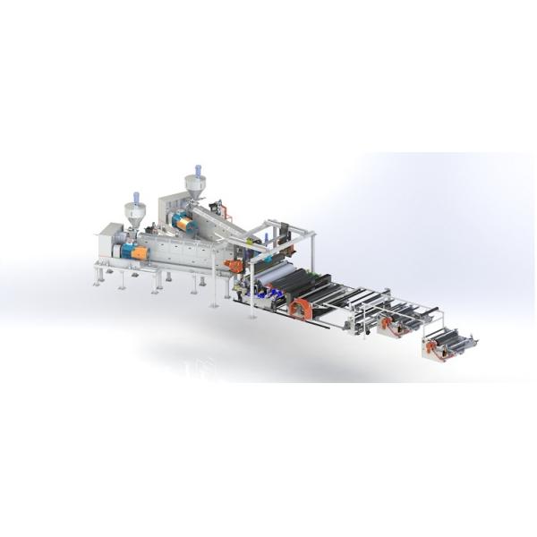 Линия штрангпресс штранг-прессования фильма Ева машины фильма Ева солнечная одиночного винта