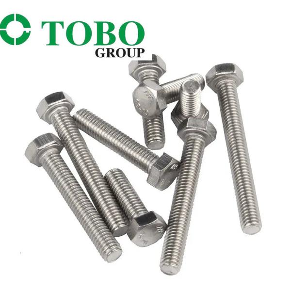 Din 933 Hex Bolt Din 934 Stainless Steel Ss A2-70 Hexagon Bolt
