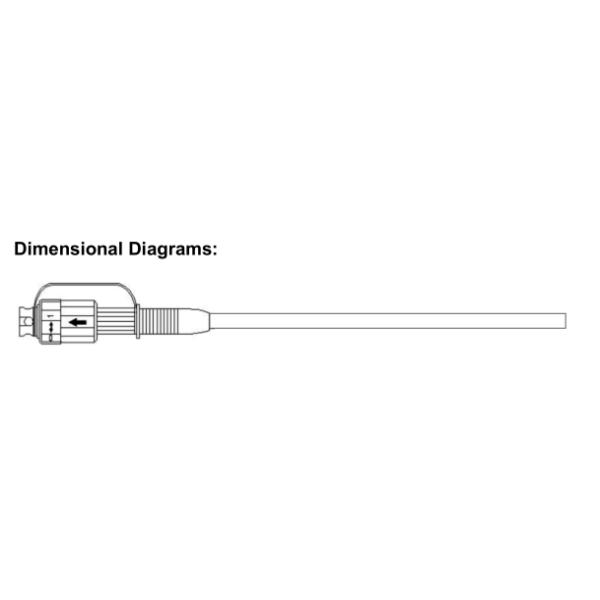 Waterproof Connector Mini SC APC Patch Cord Fiber Optic Cable Assemblies