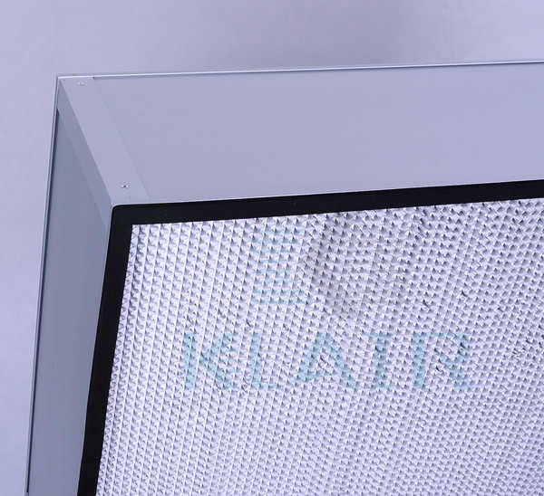 KLAIR глубоко плиссировало стекло воздушного фильтра Hepa - волокно с сопротивлением PA 600 окончательным