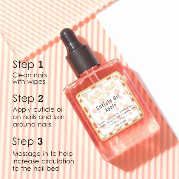 Cuticle Oil 15ml Bottle Nail Nutrition Non-poisonous for Acrylic Nail Art Decoration and Professional Manicure Tools