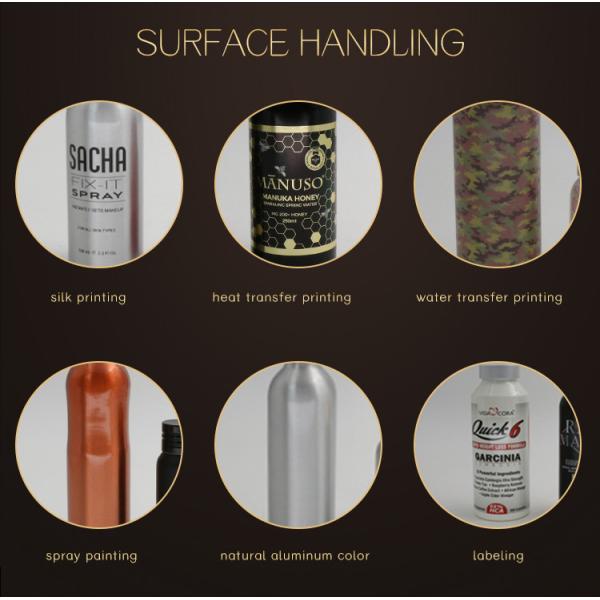 Бутылка напитка 120ml внутреннего покрытия качества еды пустая алюминиевая