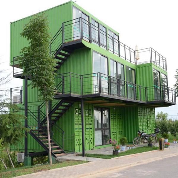 Maison moderne à deux étages modulaire préfabriquée