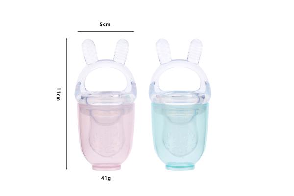 Bite Play For Infants And Toddlers For Fruit Eating And Teething Silicone Baby Feeder