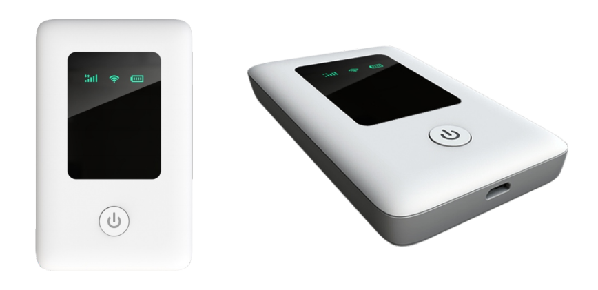 CAT 4 4G LTE WiFi маршрутизатор с LCD двойной антенной ZX297520V3 2100mAh батарея