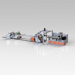 Linha de máquina de extrusão de perfis de PVC ASA 350 kg/h