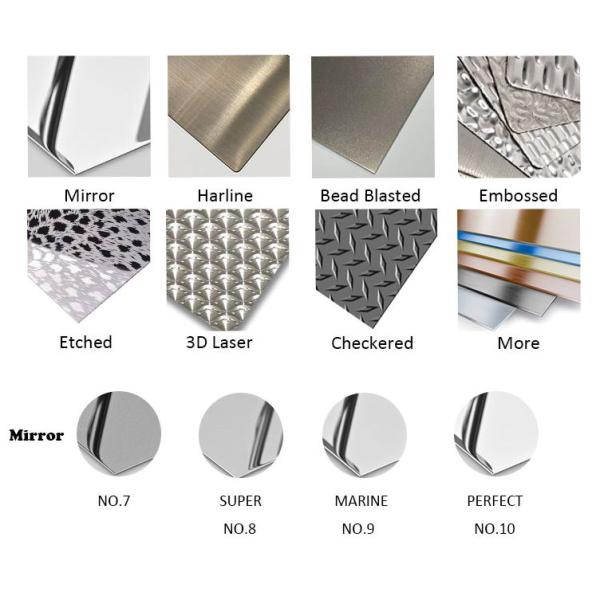 1500mm Wide 304 Hairline Stainless Steel Sheet Ss304 Sheet Anti Corrosion