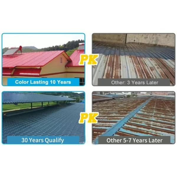 T1130 corrugated UPVC roof sheet white color UPVC multilayer roofing sheets durable UPVC plastic eco roof Wave roofing panel supplier