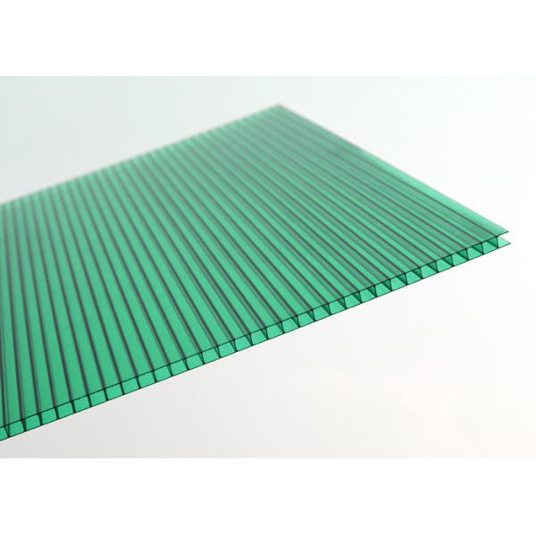 Los paneles conservadores del tejado del policarbonato reciclable con la pared hueco doble