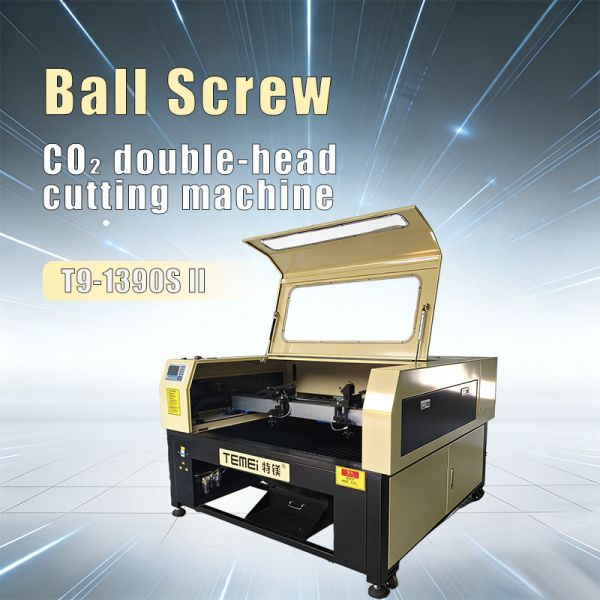 Double Lead Screw CO2 Laser Cutting Machine 130W 450W CCD Edge Patrol Non Metallic Processing System