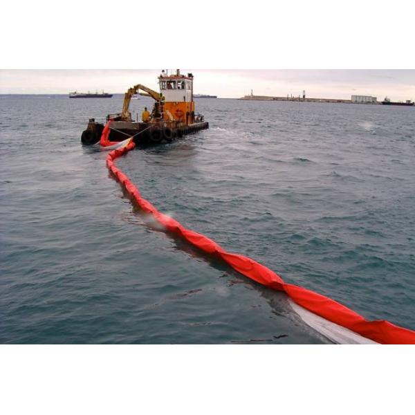 Занавесы барьера & дефлектора желтой ткани стабилизации Геотекстиле цвета плавая