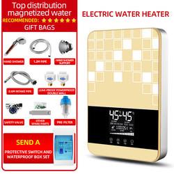 Hotel Bathroom Water Heater Wall Mounted Shower Head Hot Water Heater 220V