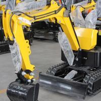 Envío gratis 0,8 pequeñas correas eslabonadas hidráulicas de Ton Mini Excavator 800kg