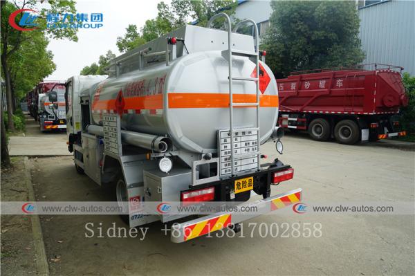 Caminhão do distribuidor do combustível do aço carbono de FAW 4X2 5m3 Q235