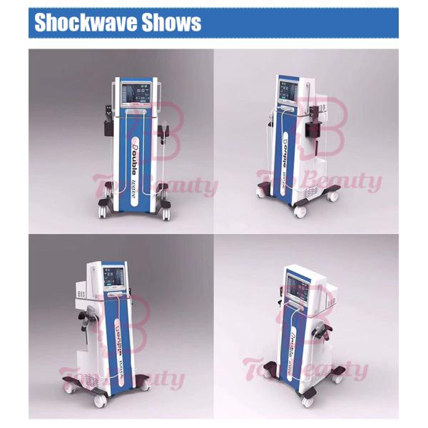 Dual Channel Shockwave Vertical Physical Therapy Pain Relief ED Treatment Shock Wave Equipment