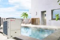 Les prix de jacuzzi de la réunion 26kw nagent l'appareil de chauffage R32/R410A/R417A de piscine de station thermale de maison d'appartement de pompe à chaleur de piscine