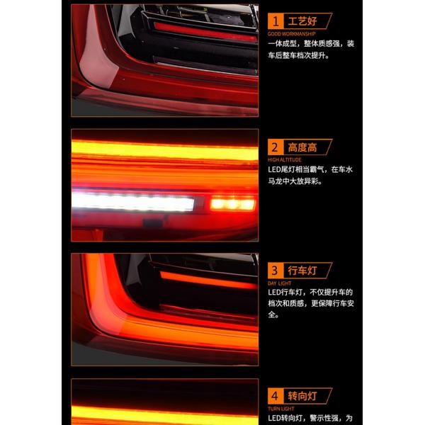 7 Series Car Model 12v Led Taillight Assembly For BMW F02 F01 G12 15-18 Energy Saving