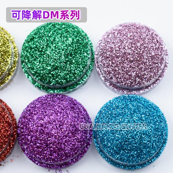 Customized PLA Biodegradable Glitter Bulk Powder For Christmas Decoration Makeup