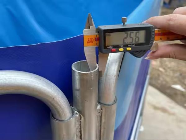 XDEM Agriculture Foldable PVC Square Tanks Tarpaulin Culture Square Fish Pond Rectangle Shape For Fish Farm