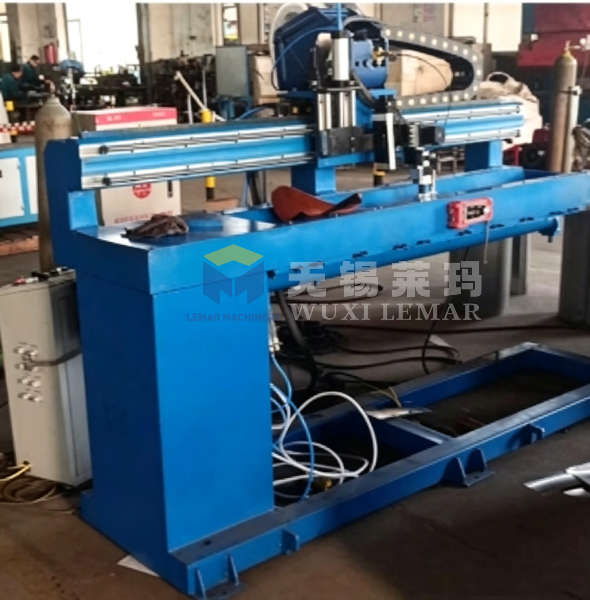 500mm Longitudinal Straight Seam Welding Machine for  Oil Storage Tank