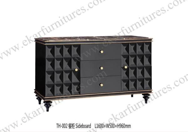 Alibaba wholesale modern dining room black sideboard TH023