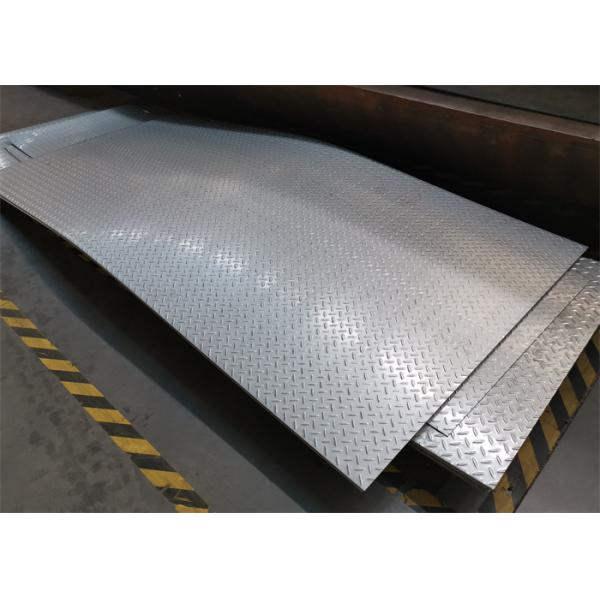 4mm Stainless Steel Checkered Plate 321 304 Hairline Mirror Finished