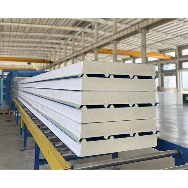 Container Office PPGI Polyurethane PPGI Chapas de telhado isoladas para telhados de estacionamento de automóveis