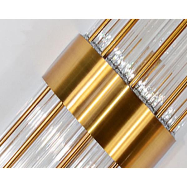 E27 / G9/G4 лампа стены шарика JYL-B1823 роскошная золотая стальная Кристл