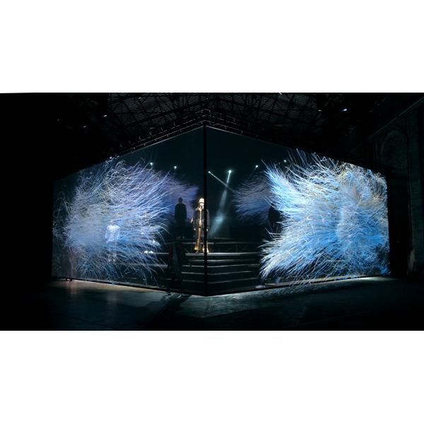 Holo-марля для создания hologram призрака перца и изображения 3d представления самого лучшего плавая