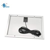 carregador 8W 0.44A do painel ZW-8W-18 V-P Portable Solar Panels de 18V Mini Poly Glass Laminated Solar