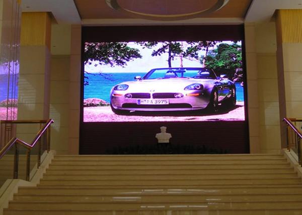 High Resolution Full Color LED Display Video Wall 1500nits Brightness IP 54 Waterproof