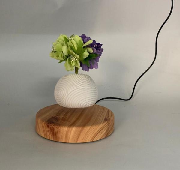 Hotsale magnetic levitation flying air bonsai plant tree flowerpot planters PA-0736