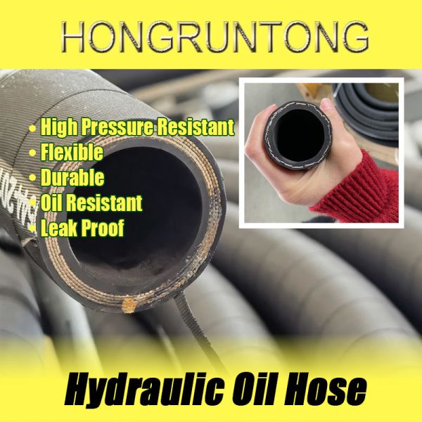 Hydraulic Hose High Pressure Resistant Flexible Durable And Heat Resistant