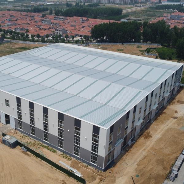 Prefab Steel H Beam Warehouse Structure for Racking Systems