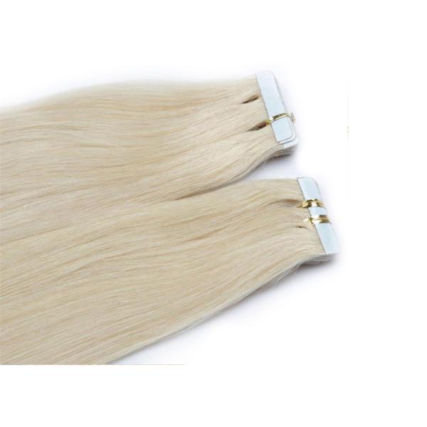 Прямая лента в расширениях человеческих волос, двойная лента темного Брауна рассвета в расширениях волос