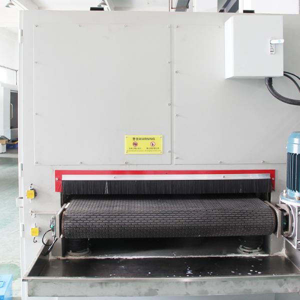 Machine de meulage automatique de la ceinture de 1000 mm pour le polissage des métaux