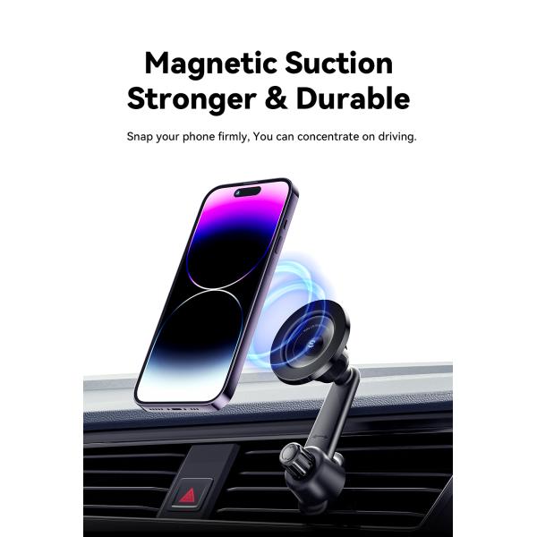 Essager ES-ZJ27 serie de cargadores de teléfono de ventilación de seguridad magnética para automóviles